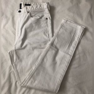 H&M Skinny Fit White Denim